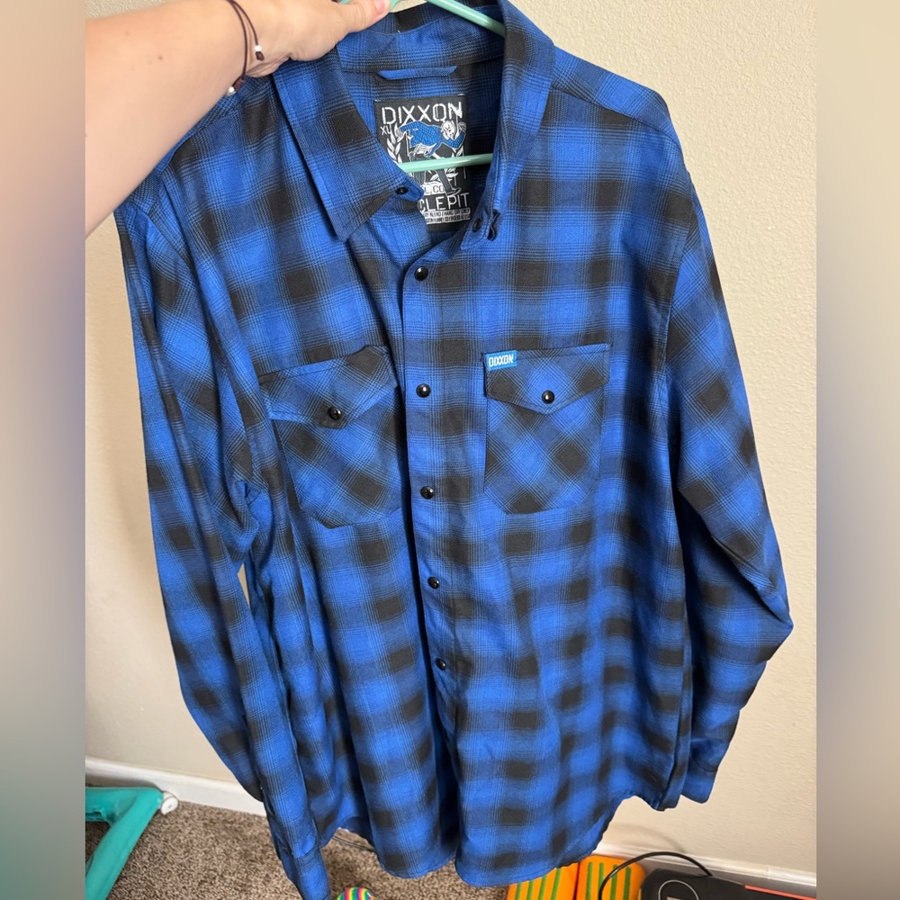 DIXXON “THE CIRCLE PIT” MENS FLANNEL